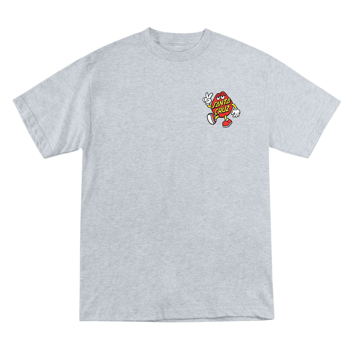 Santa Cruz Dot Guy T-Shirt - Sport Grey image 1