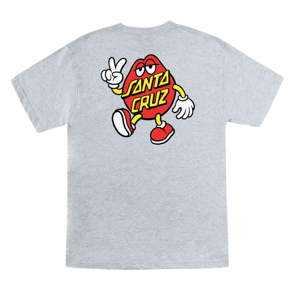 Santa Cruz Dot Guy T-Shirt - Sport Grey image 2