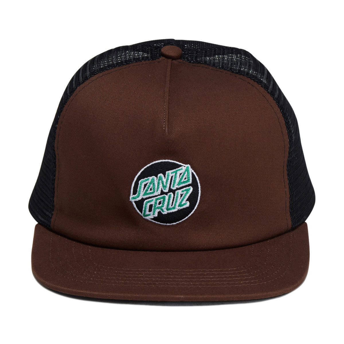 Santa Cruz Cruz Embroidered Snapback Hat - Olive/Black image 3