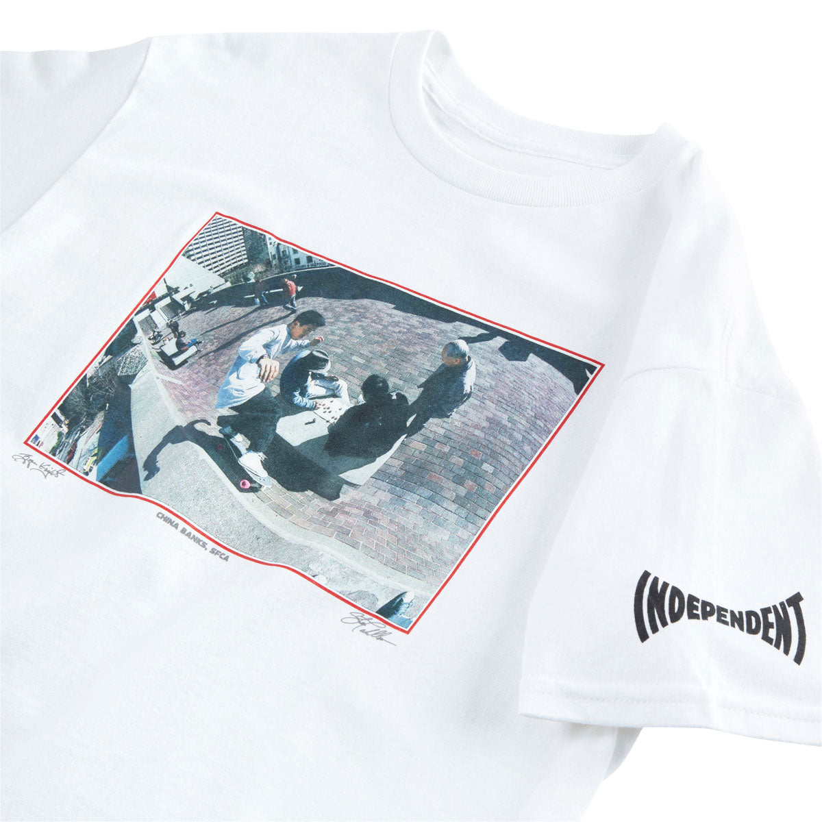 Independent Caballero China Banks T-Shirt - White image 2