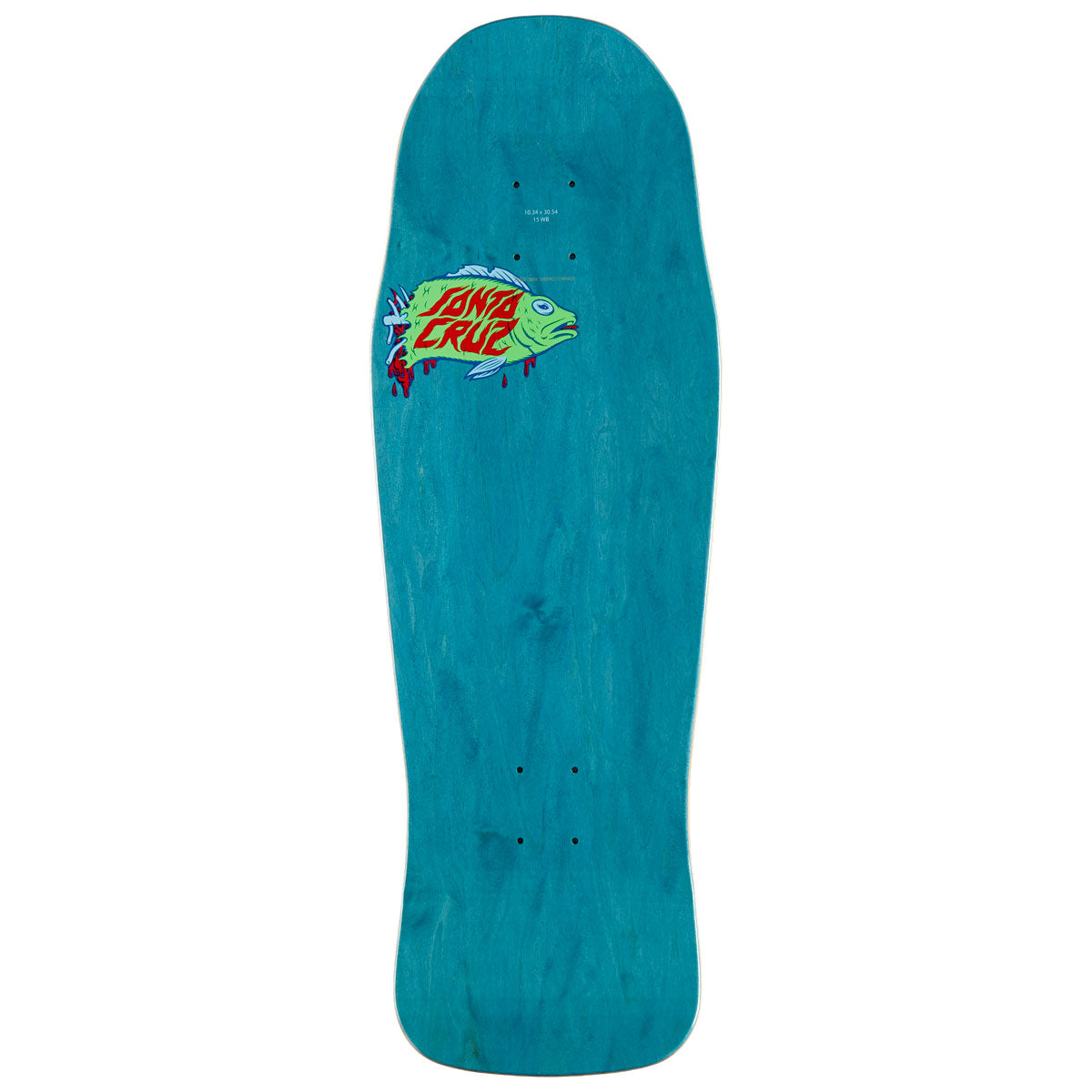 Santa Cruz Winkowski Aquatic Pro Shaped Skateboard Complete - 10.34