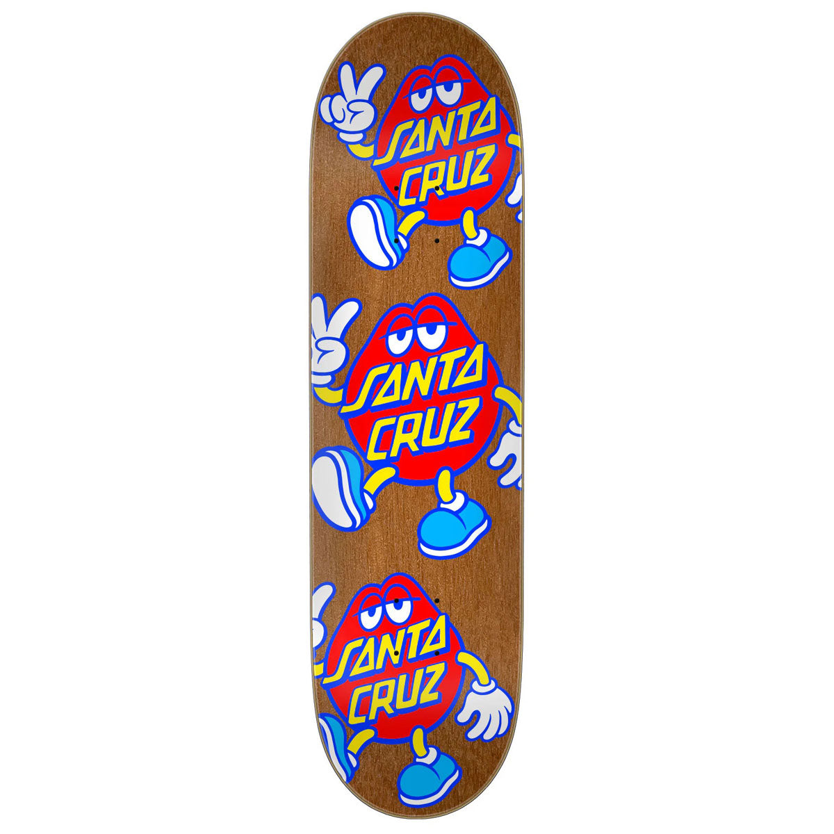 Santa Cruz Dot Guy Skateboard Deck - 8.375
