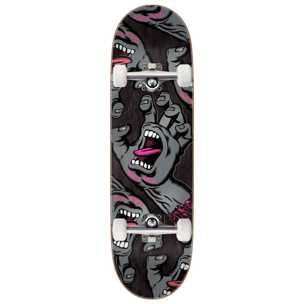 Santa Cruz Crowded Hand Skateboard Complete - 9.00