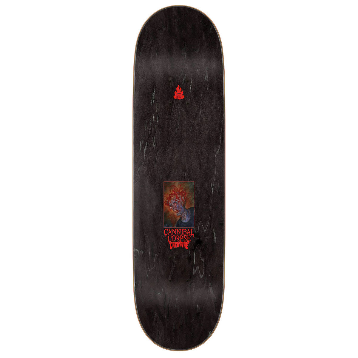 Creature x Cannibal Corpse Skull and Blood Skateboard Complete - 8.53