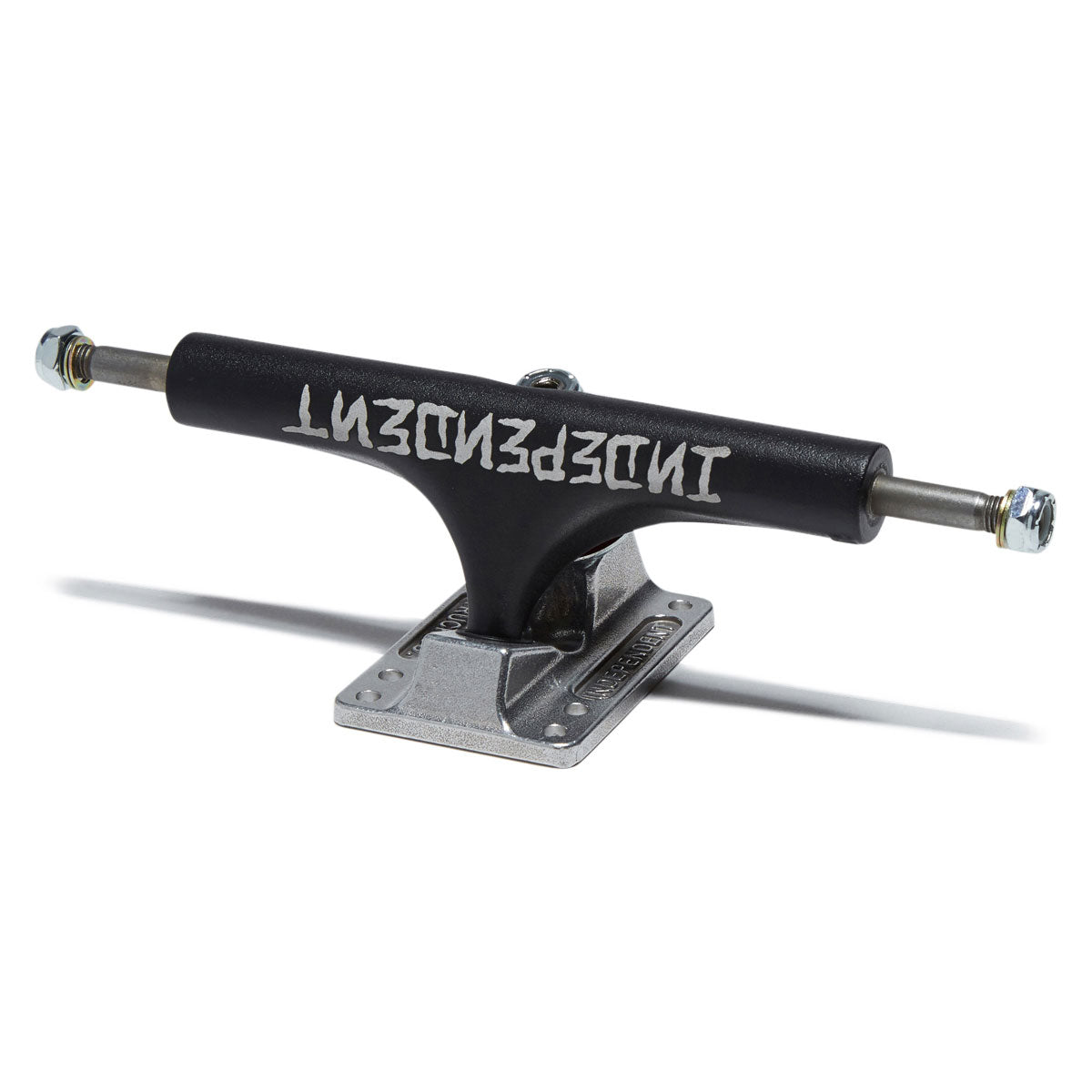 Independent Stage 4 Hollow Eric Dressen Pro Skateboard Trucks - Black/Silver - 166mm image 1