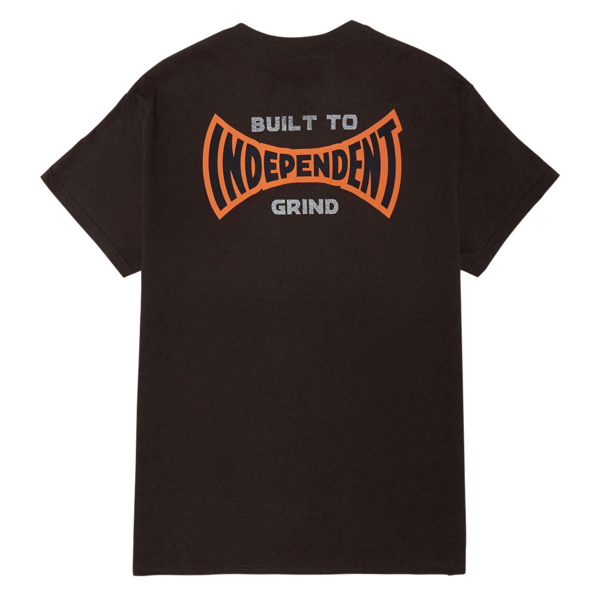 Independent Built To Grind T-Shirt - Dark Chocolate image 1