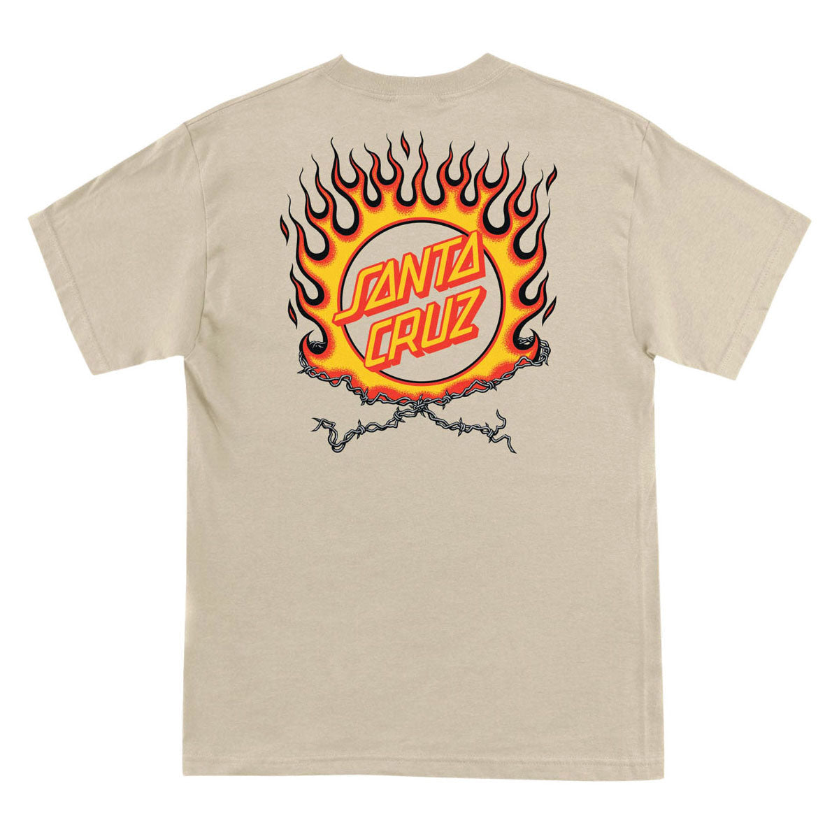 Santa Cruz Forging Dot T-Shirt - Sand image 1