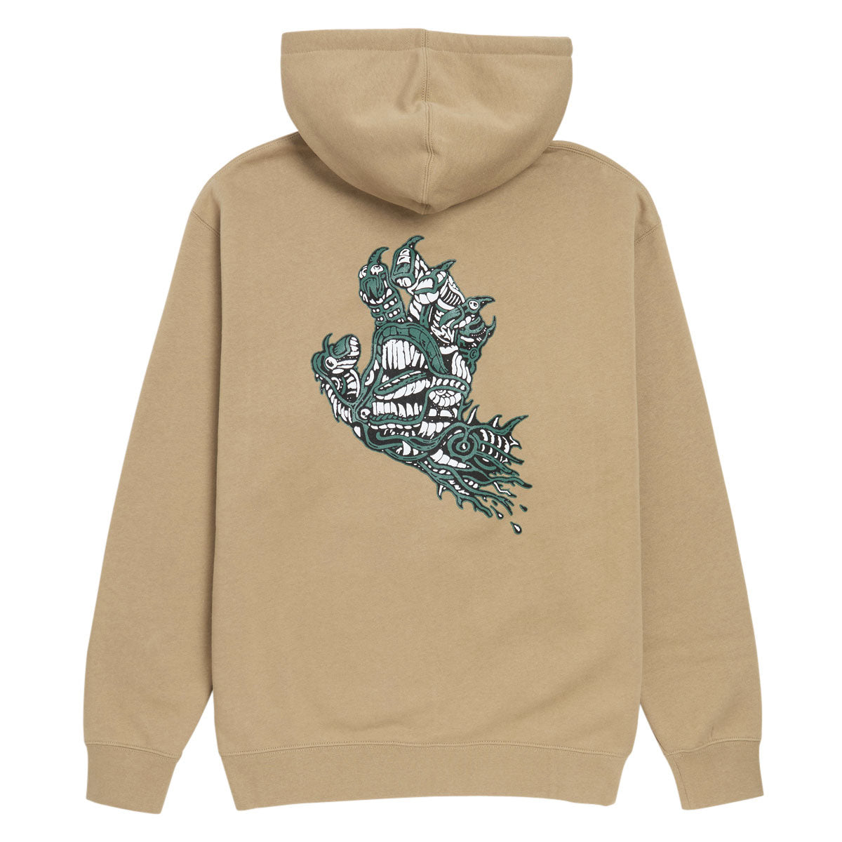Santa Cruz Scourge Hand Zip Hoodie - Sandstone image 2