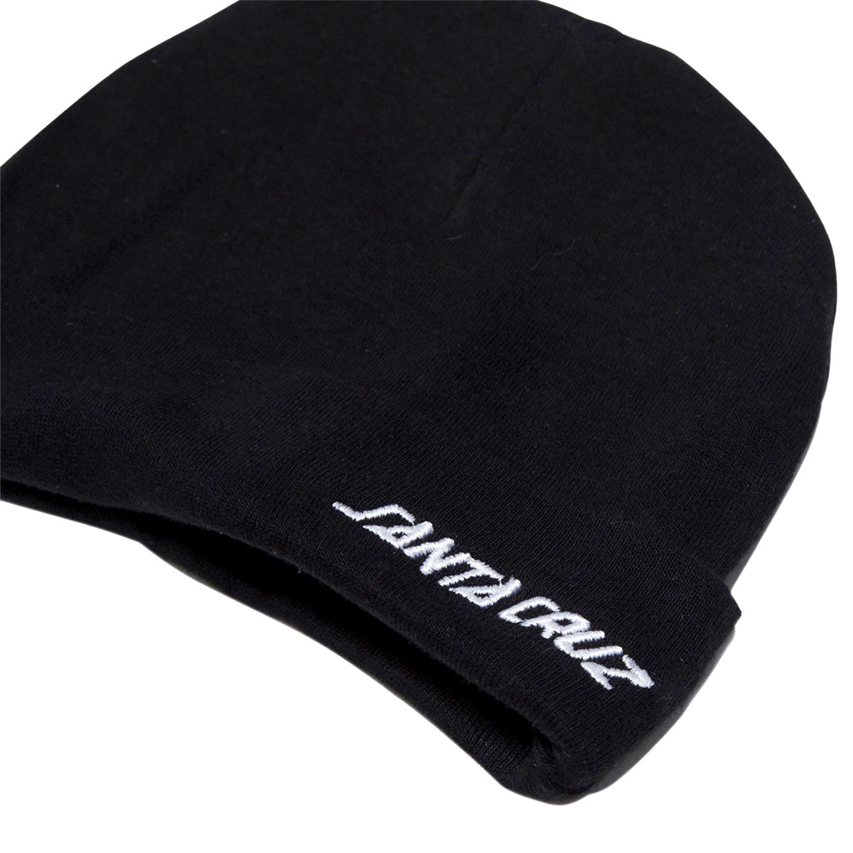 Santa Cruz Infant Solid Strip Beanie - Black image 2