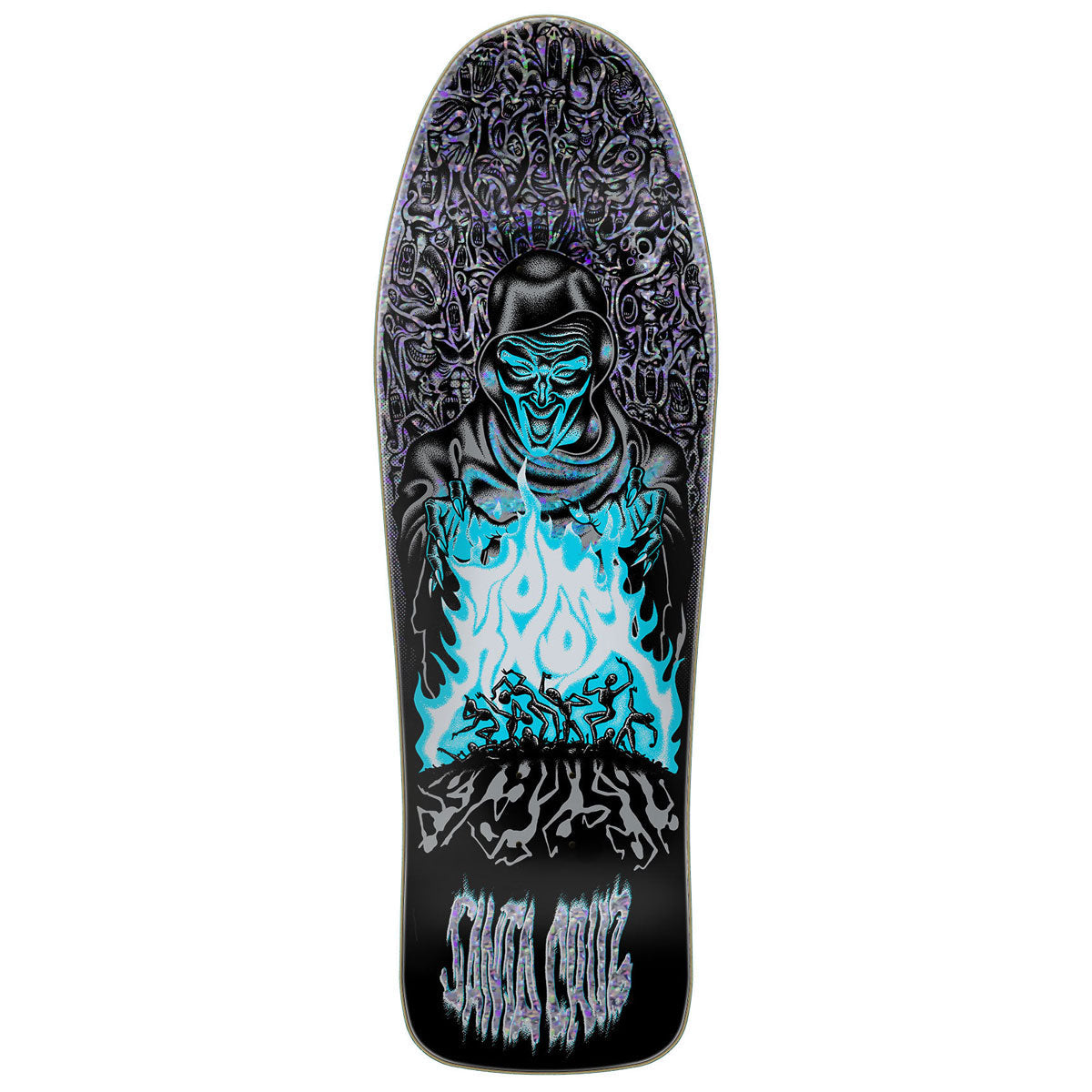 Santa Cruz Knox Firepit II Reissue Skateboard Deck - 10.07