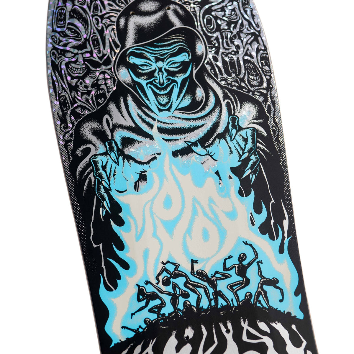 Santa Cruz Knox Firepit II Reissue Skateboard Complete - 10.07