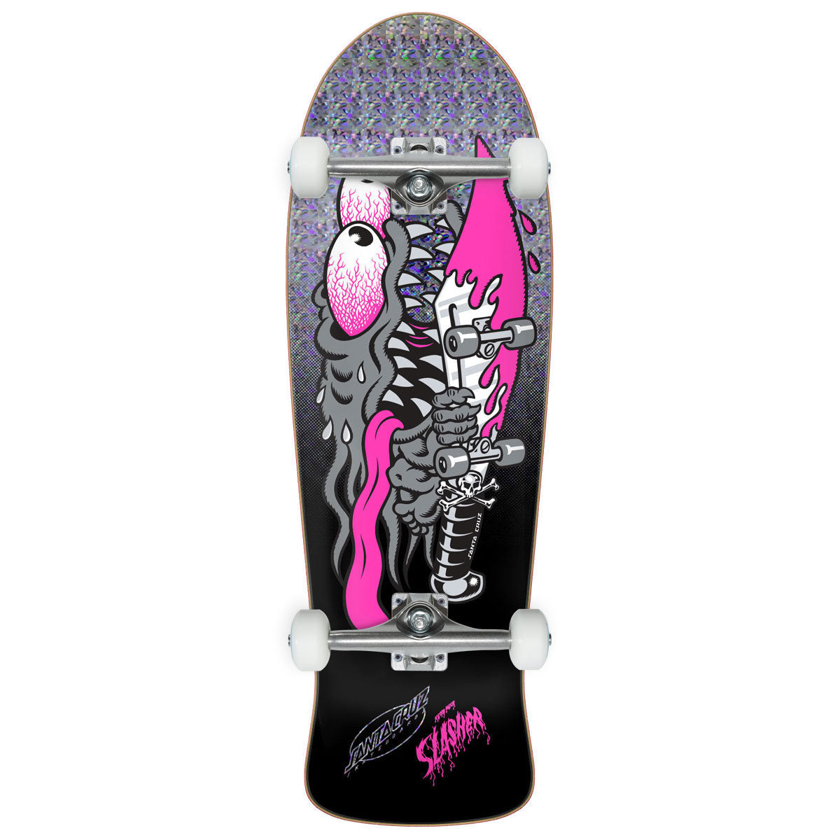 Santa Cruz Meek Slasher II Reissue Skateboard Complete - 10.10