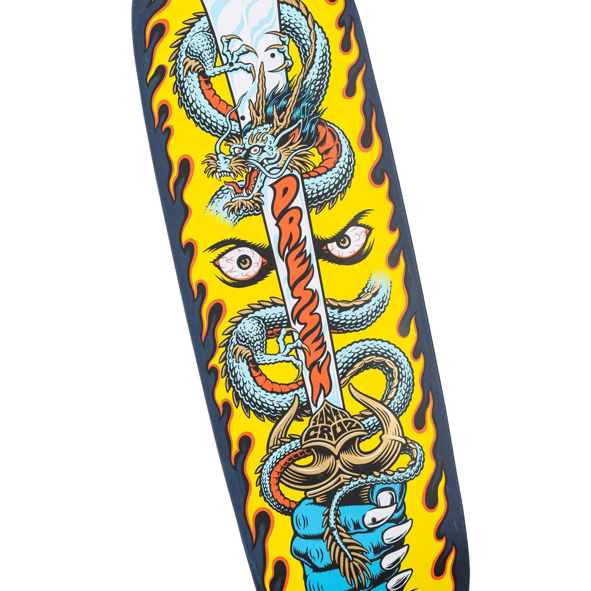 Santa Cruz Dressen Sword Pro Shaped Skateboard Complete - 9.25