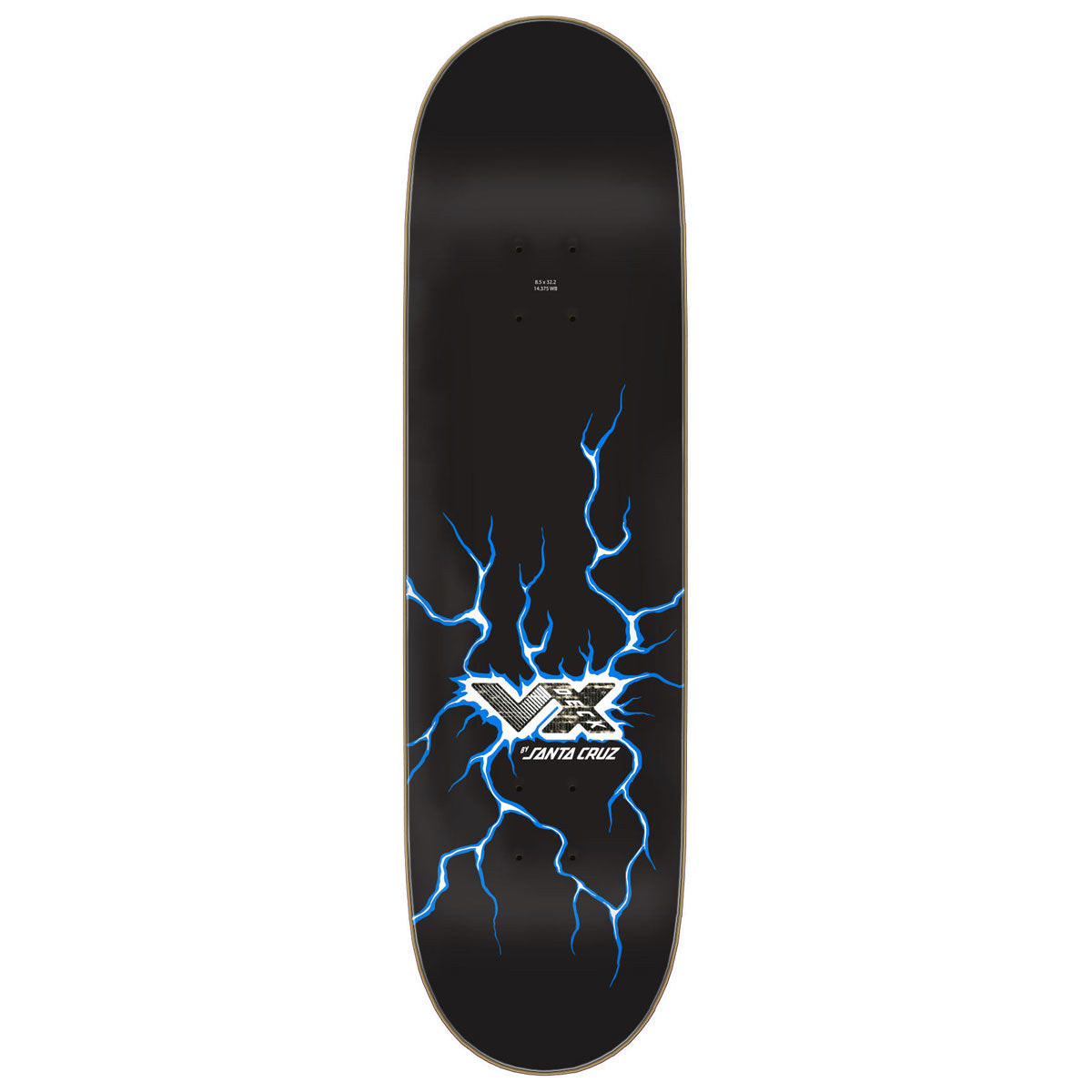 Santa Cruz Wooten Calamity VX Skateboard Deck - 8.50