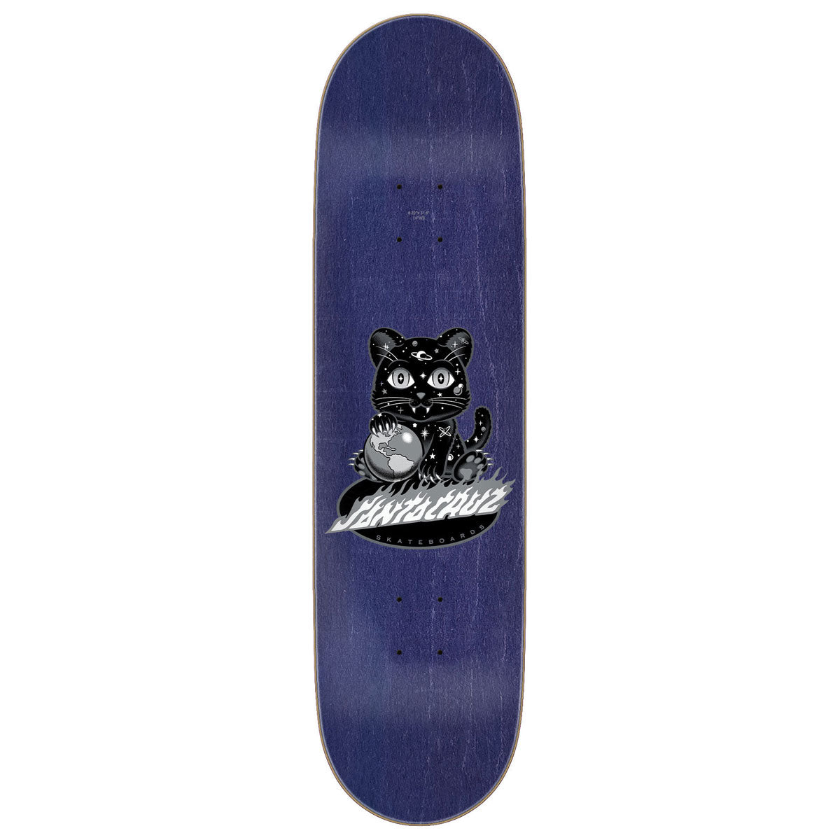 Santa Cruz Asta Space Kitten Twin Pro Skateboard Deck - 8.20