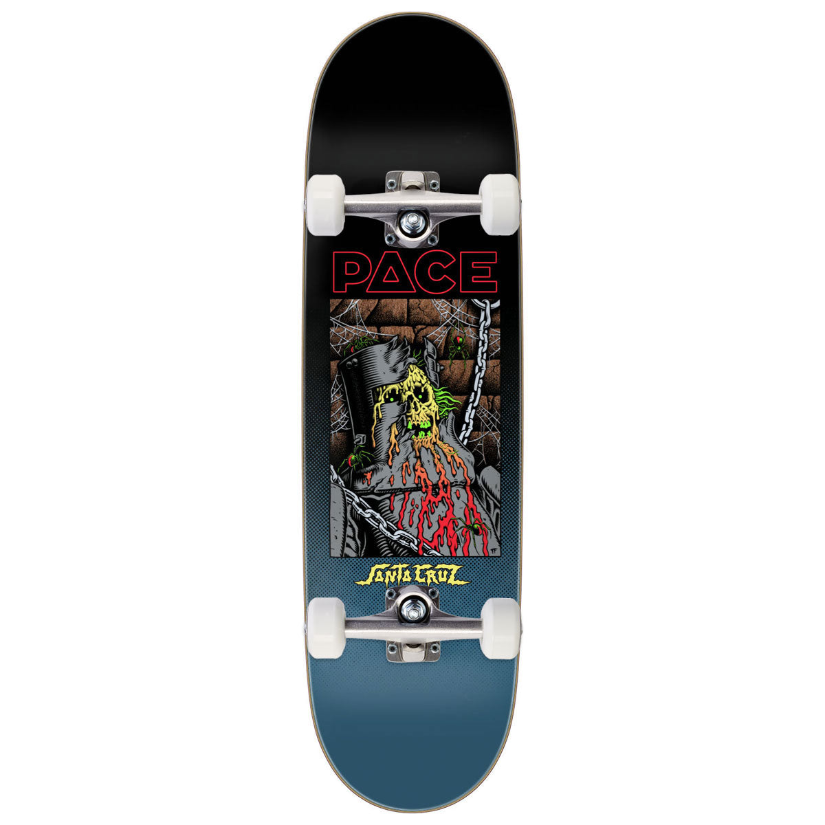 Santa Cruz Pace Dungeon Pro Skateboard Complete - 8.70