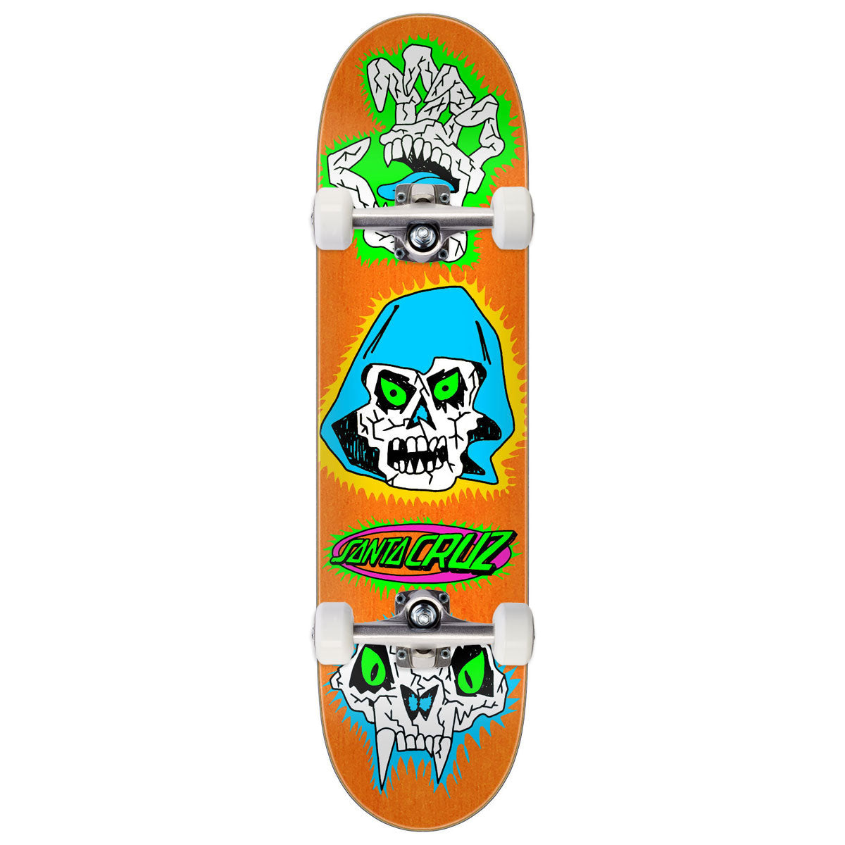 Santa Cruz Scribble Head FeelBase Skateboard Complete - 7.75