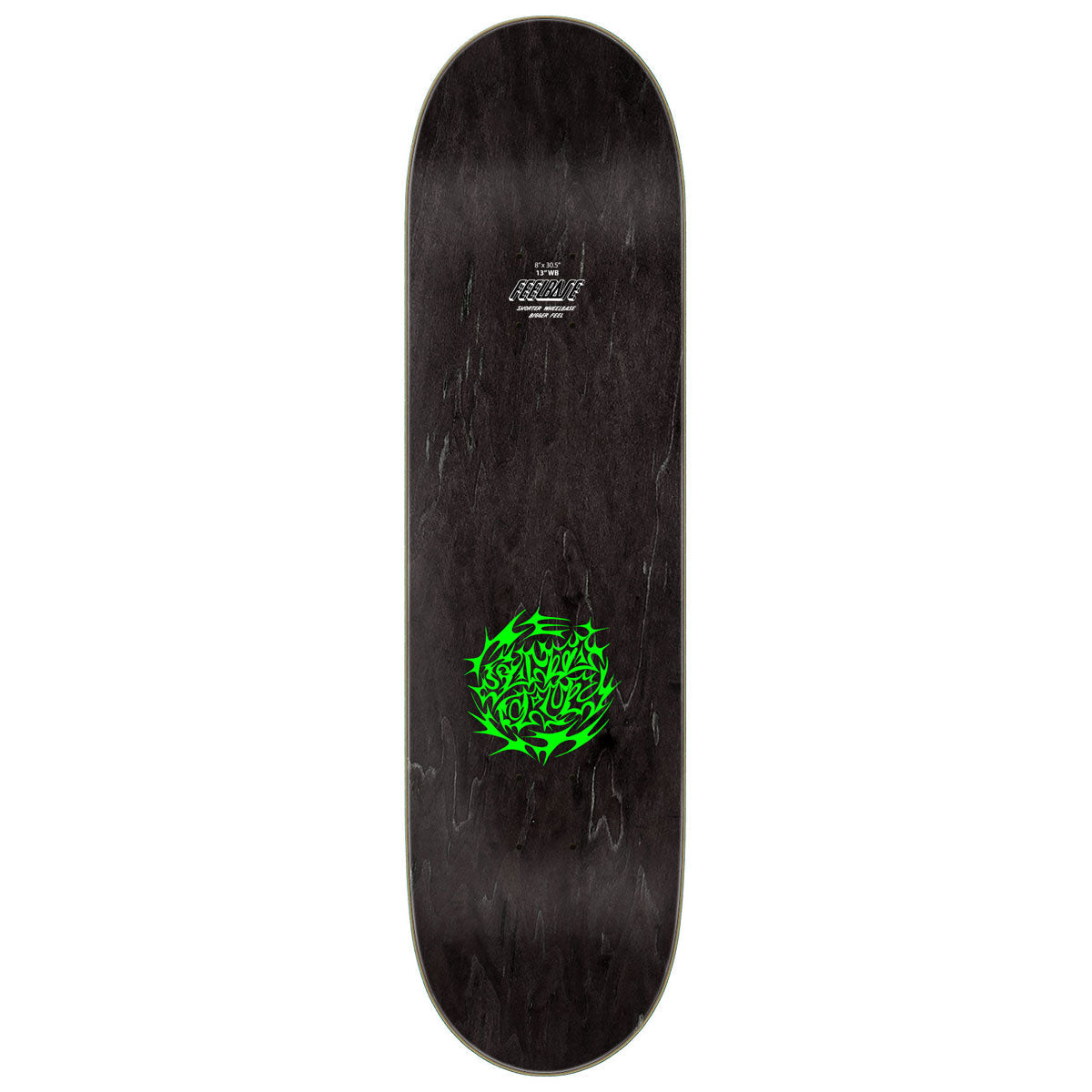 Santa Cruz Scribble Flash FeelBase Skateboard Complete - 8.00