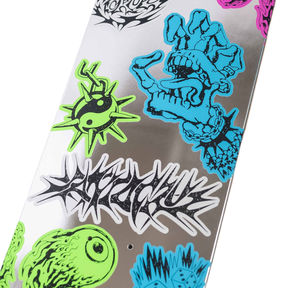 Santa Cruz Scribble Flash FeelBase Skateboard Complete - 8.00