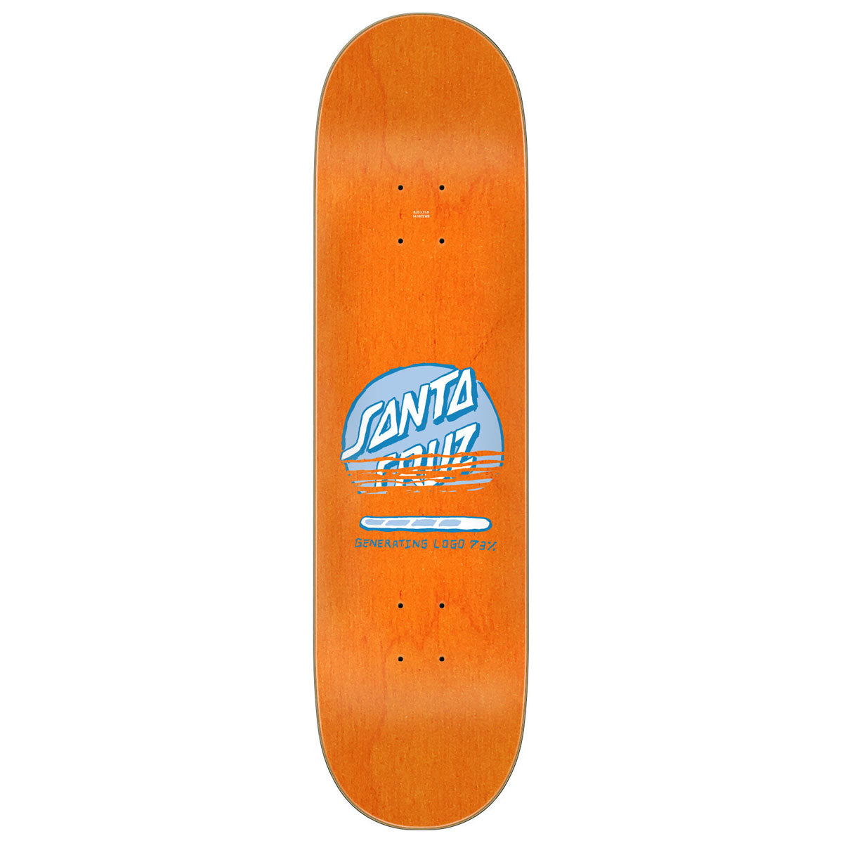 Santa Cruz Slef Destruct 7 Ply Birch Skateboard Deck - 8.25