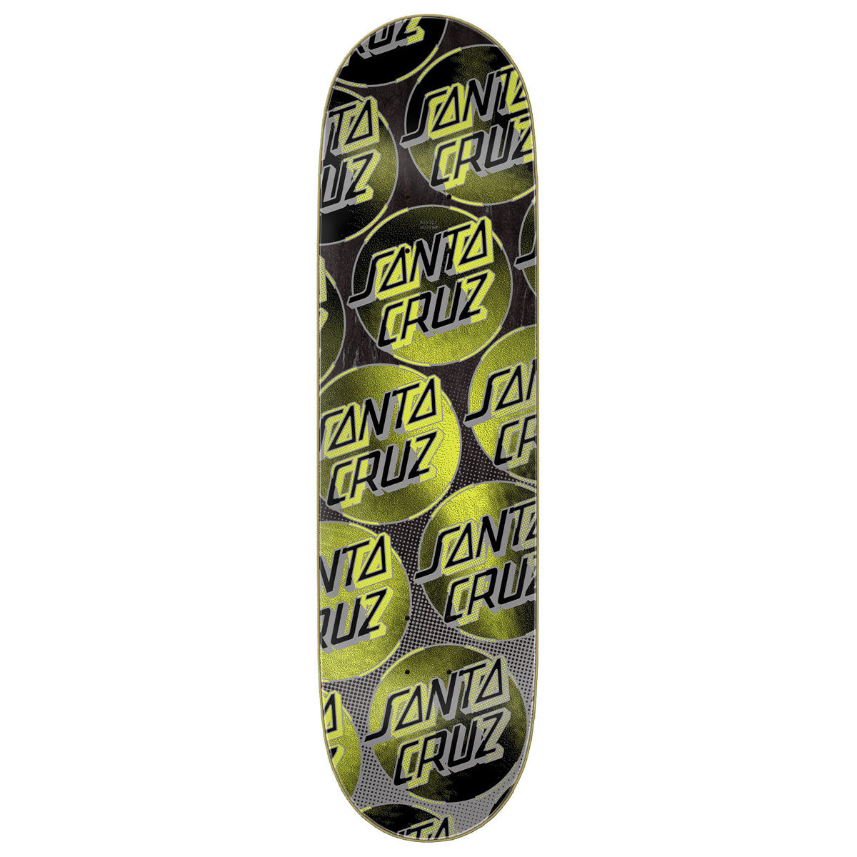 Santa Cruz Acid Clouds Dot 7 Ply Birch Skateboard Complete - 8.50