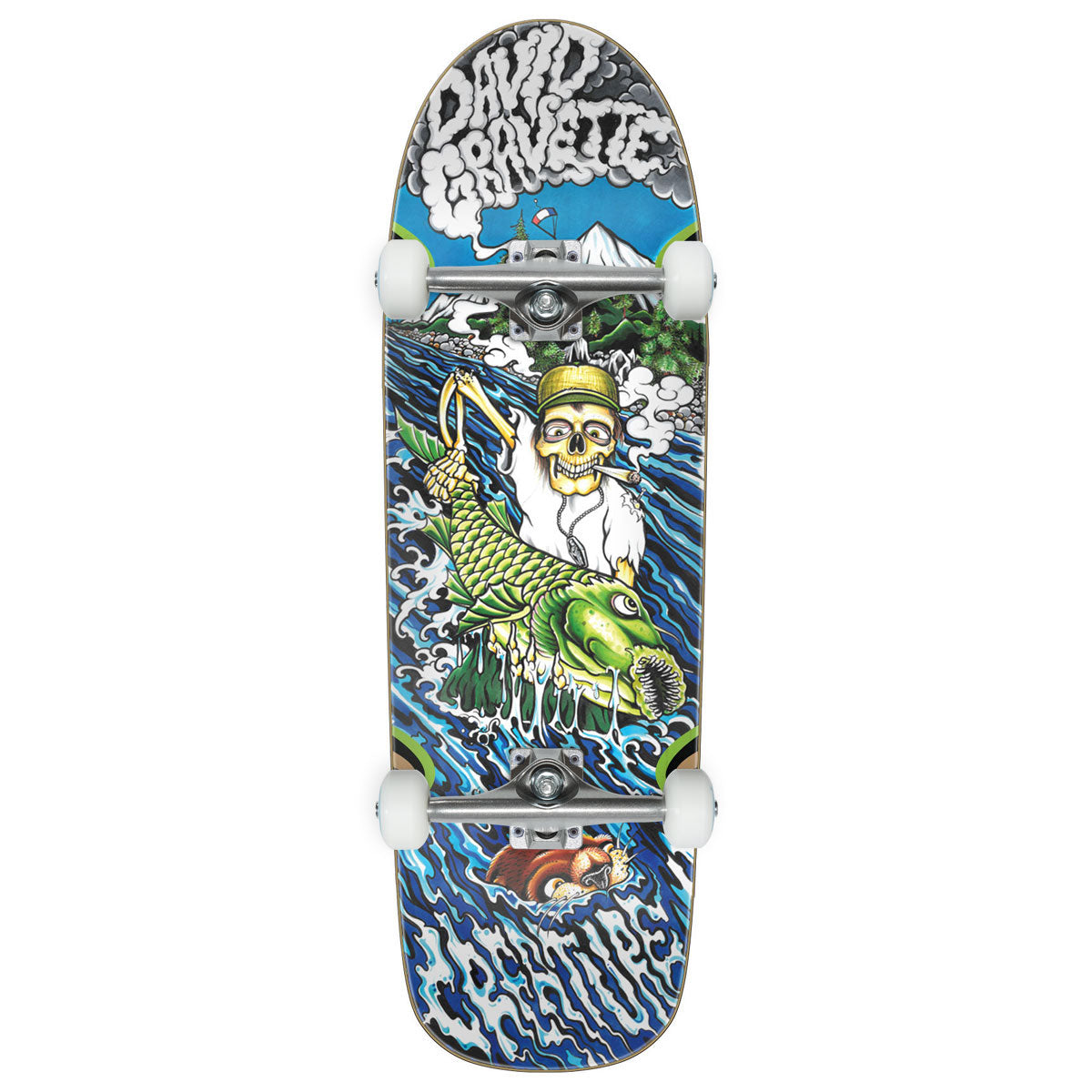 Creature Gravette Hippe Falls Pro Skateboard Complete - 9.00