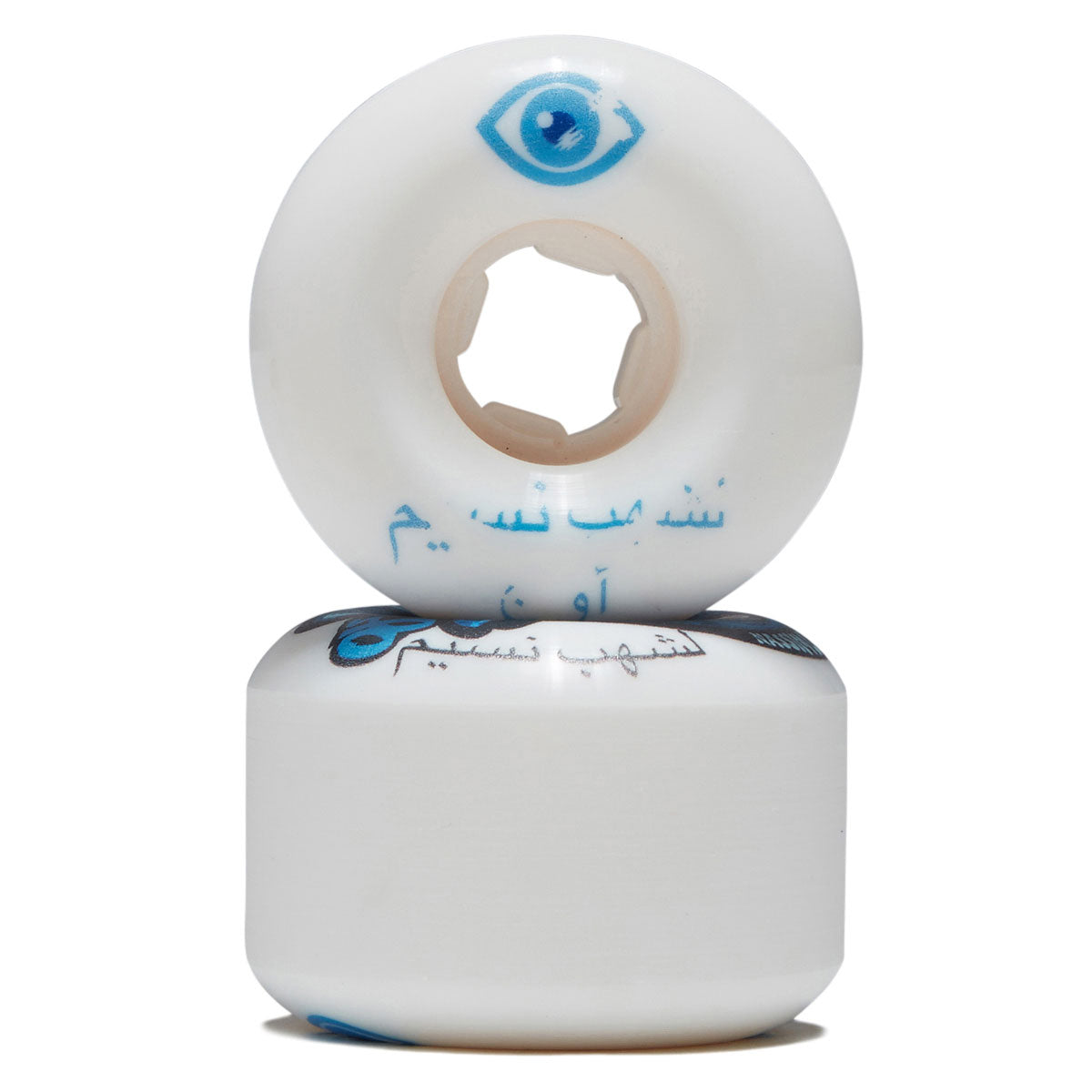OJ Nassim Lachhab Elite Chubbies 99a Skateboard Wheels - White - 54mm image 2