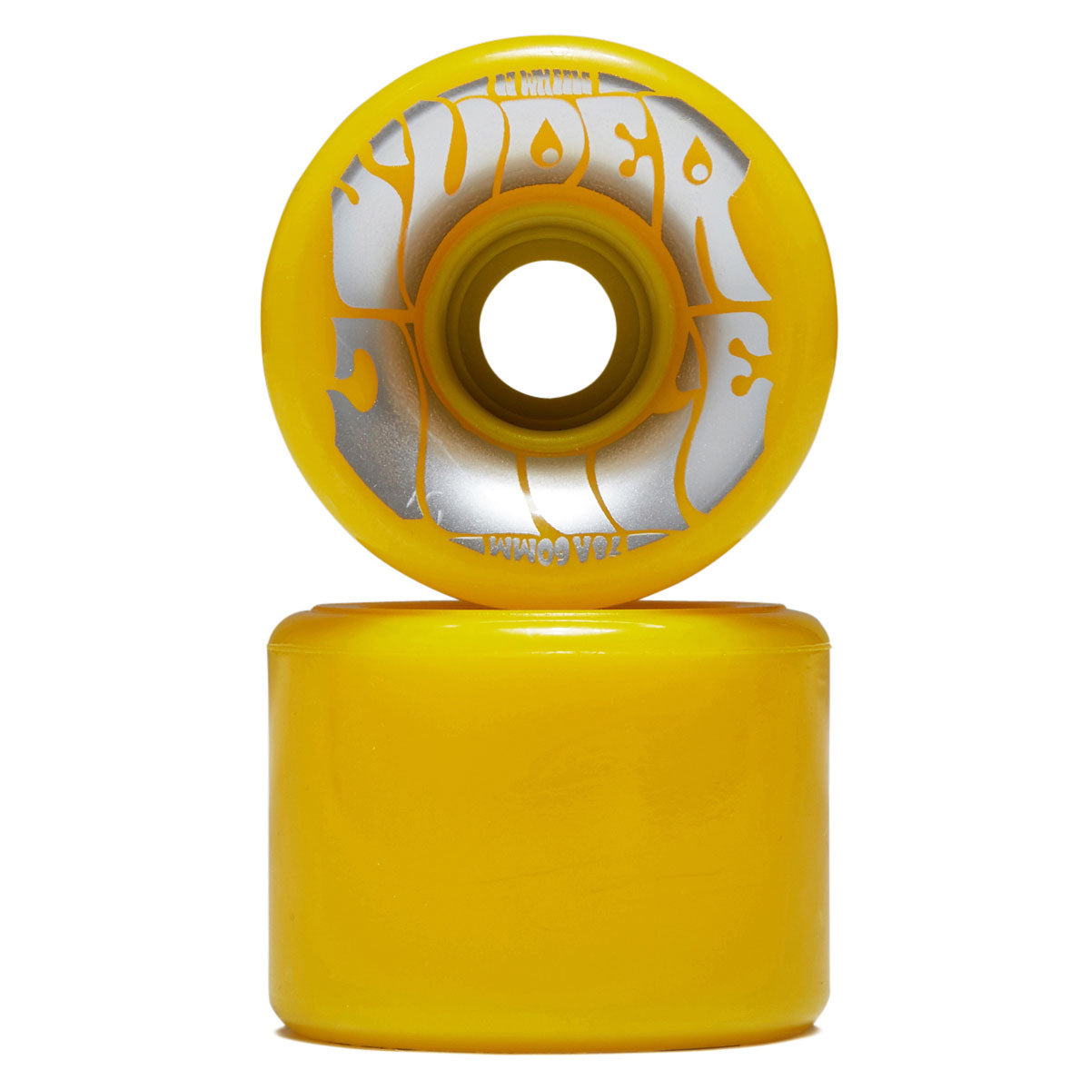 OJ Super Juice 78a Skateboard Wheels - Neon Yellow - 60mm image 2