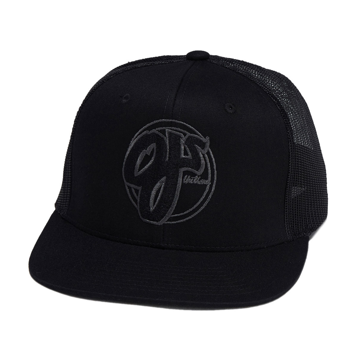 OJ Black Out Snapback Hat - Black image 1