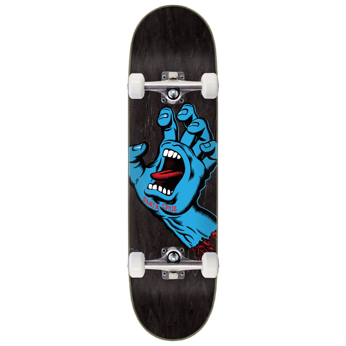Santa Cruz Screaming Hand Skateboard Complete - 8.50