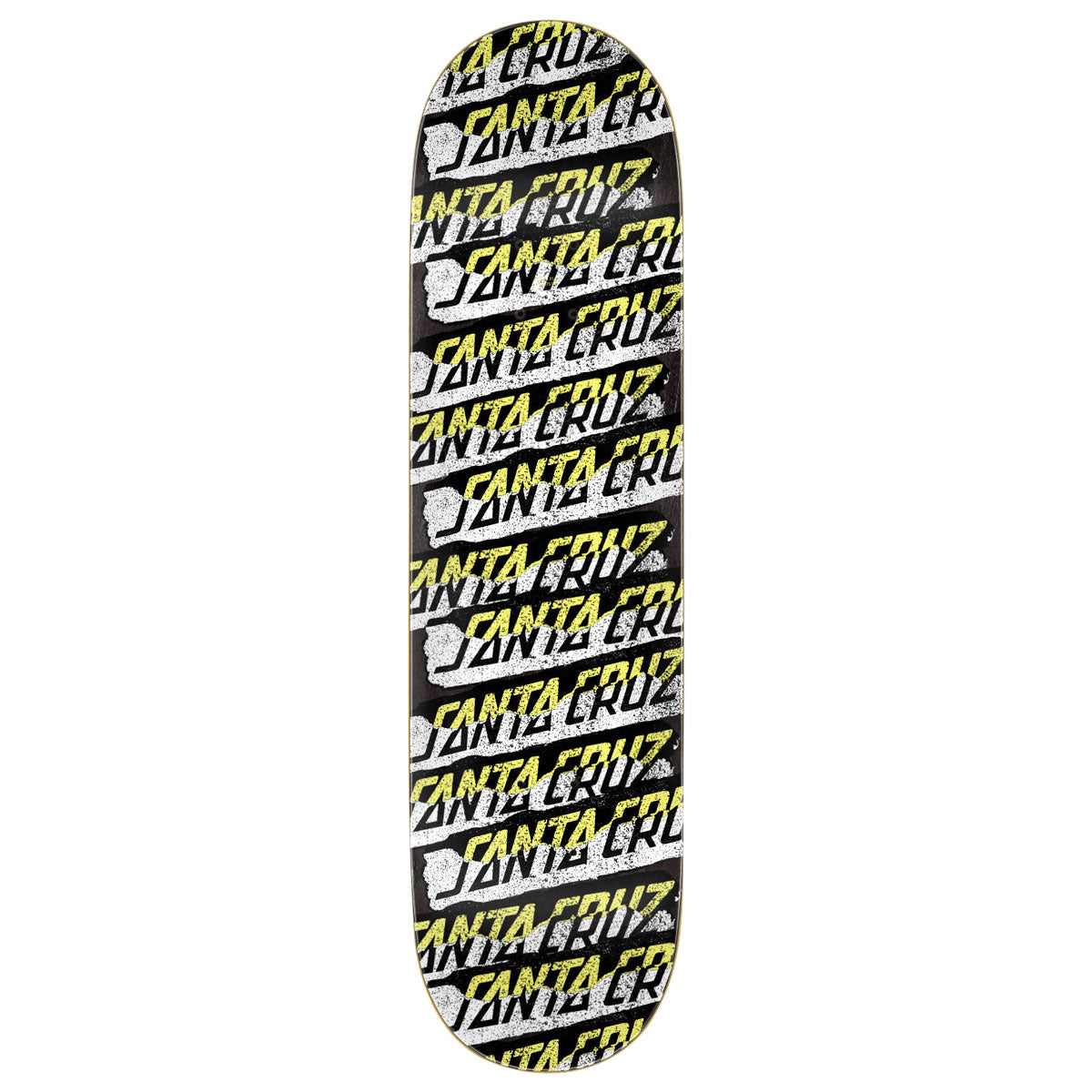Santa Cruz Damaged Hand 7 Ply Birch Skateboard Complete - 8.25