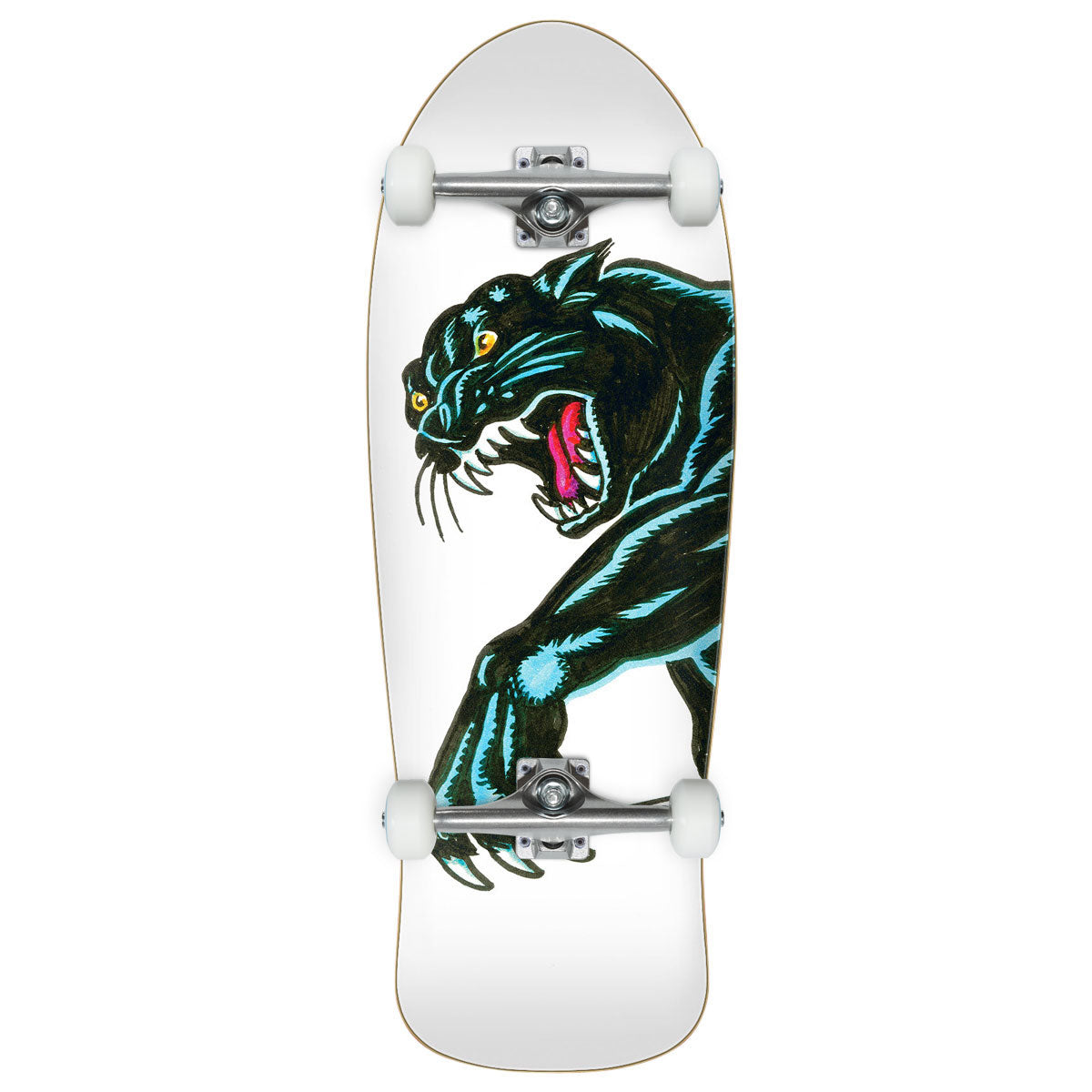Santa Cruz Natas Sketch Panther Reissue Skateboard Complete - 10.54