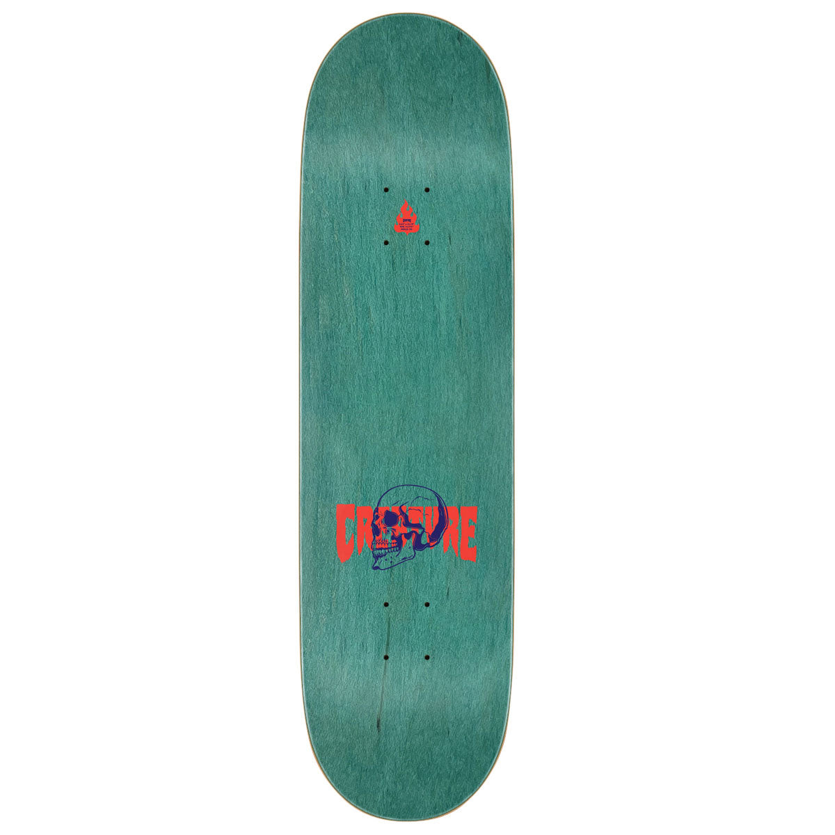 Creature Spiral Skull 7 Ply Birch Skateboard Complete - 8.53