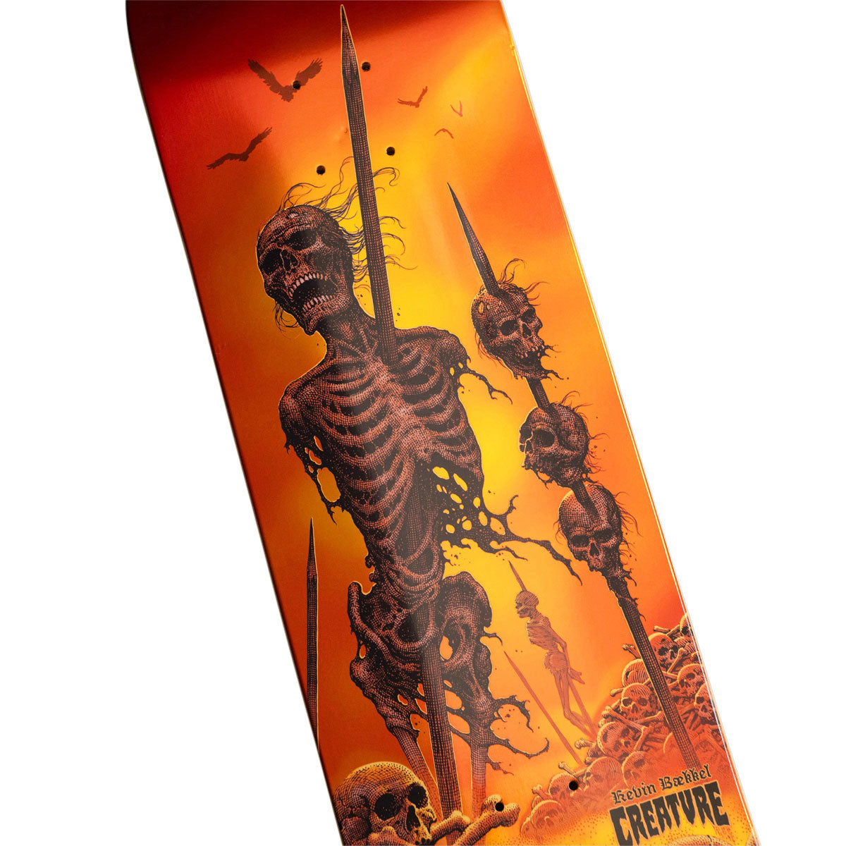 Creature Baekkel Wasted Pro Skateboard Complete - 8.60