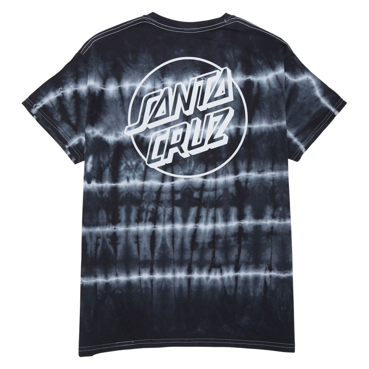 Santa Cruz Opus Dot T-Shirt - Black Shibori image 1