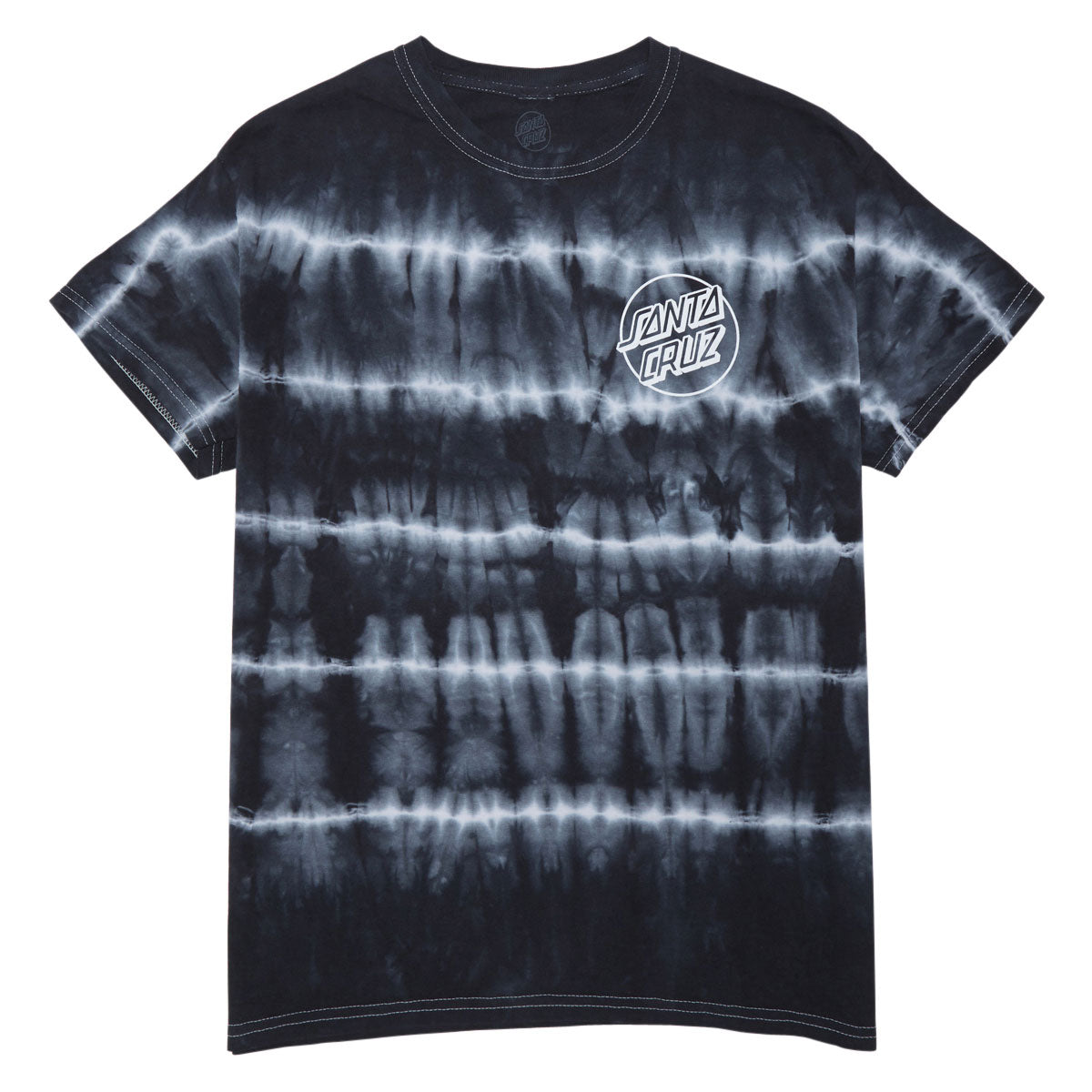 Santa Cruz Opus Dot T-Shirt - Black Shibori image 2