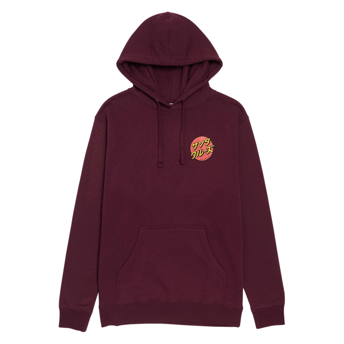 Santa Cruz Katakana Dot Hoodie - Maroon image 1