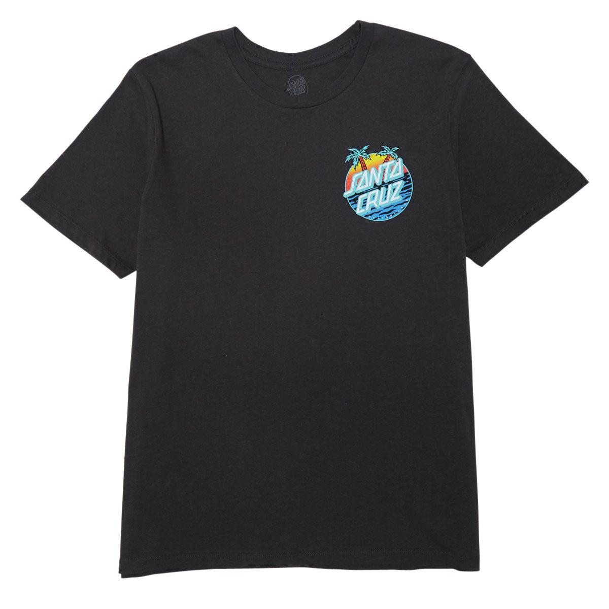 Santa Cruz Womens Retreat Dot T-Shirt - Vintage Black image 2