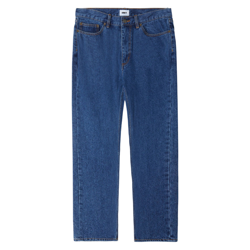 Obey Bender Denim Jeans - Stonewash Indigo