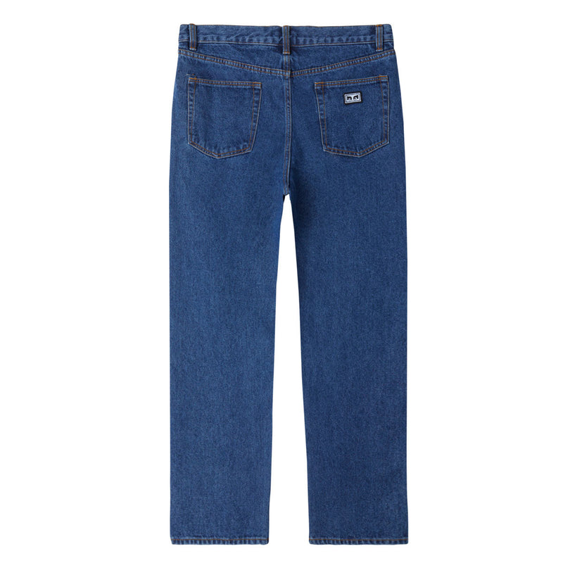 Obey Bender Denim Jeans - Stonewash Indigo