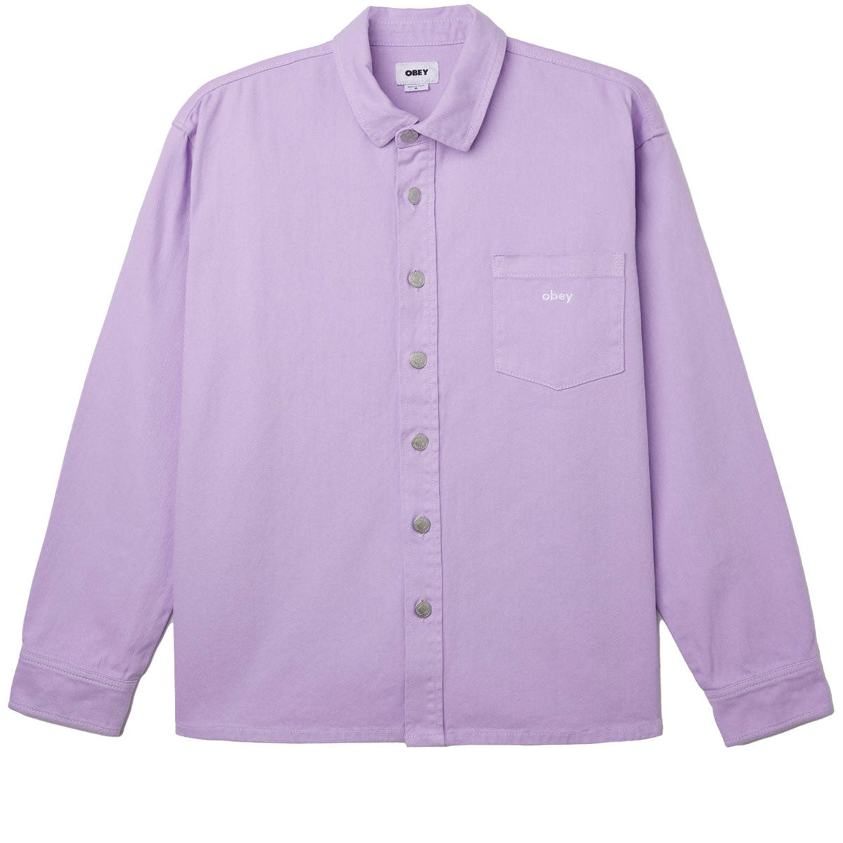 Obey Magnolia Long Sleeve Shirt - Purple Rose – Daddies Board Shop