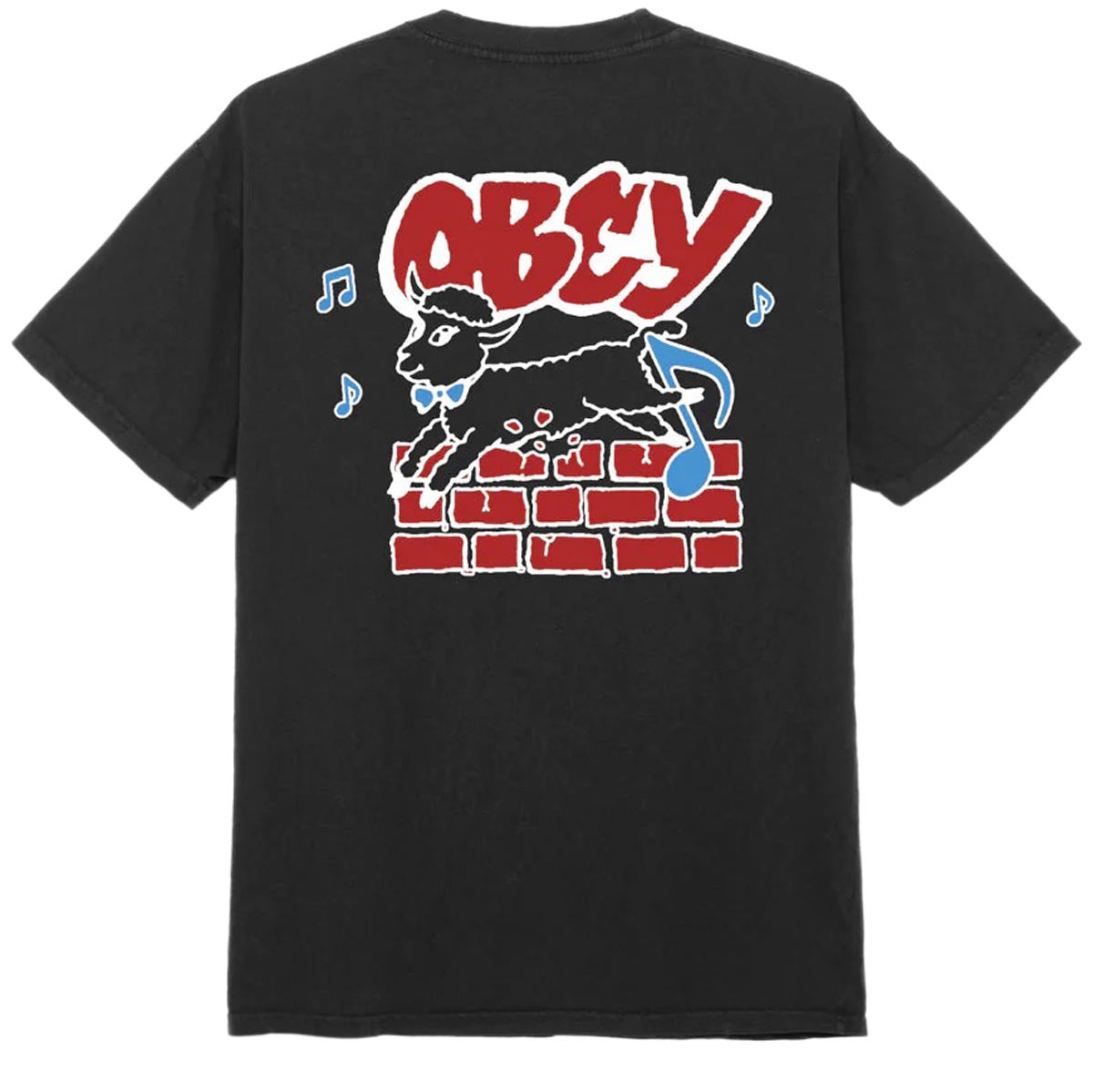 Obey Out Of Step T-Shirt - Pigment Vintage Black image 1