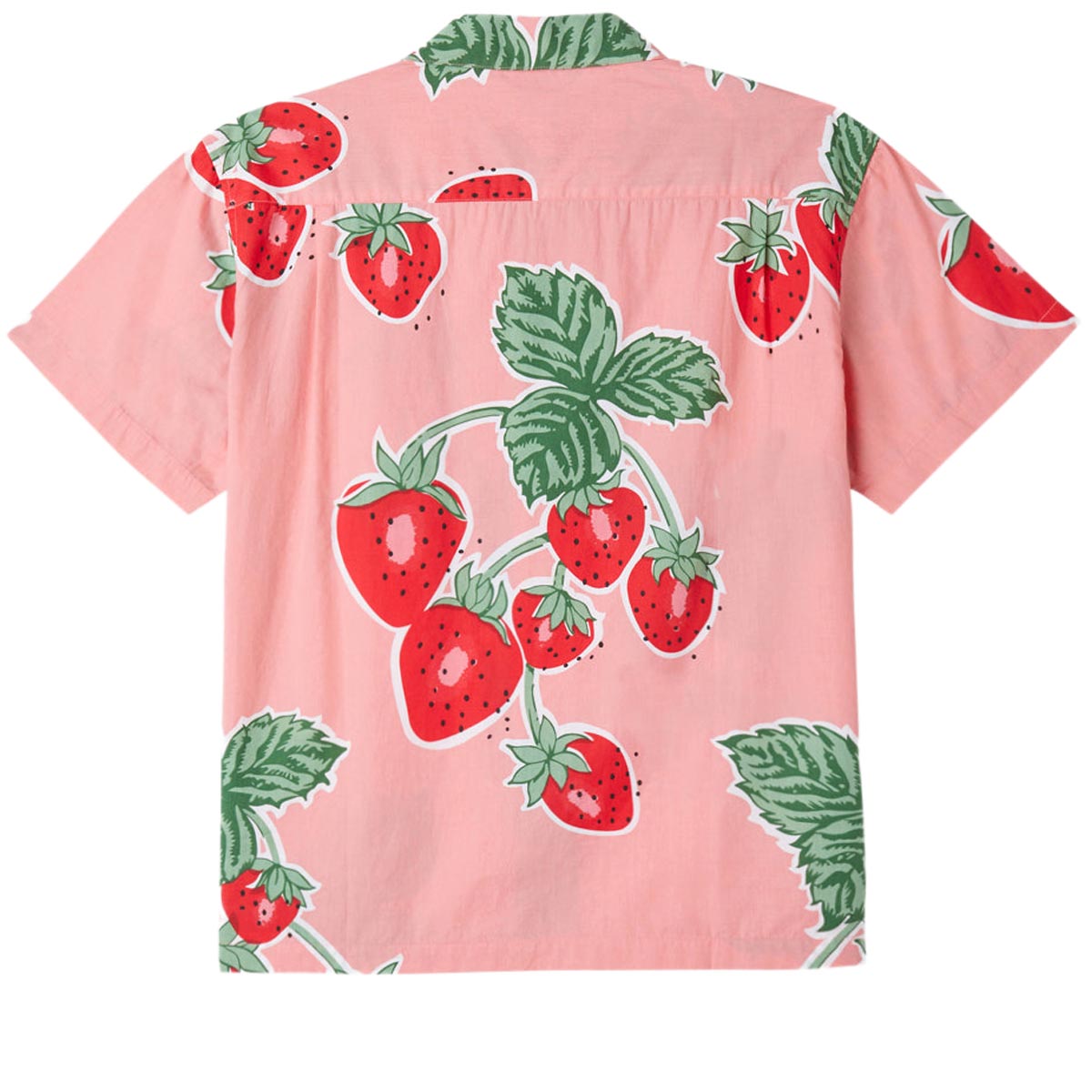 Obey Jumbo Berries Woven Shirt - Flamingo Pink Multi image 2