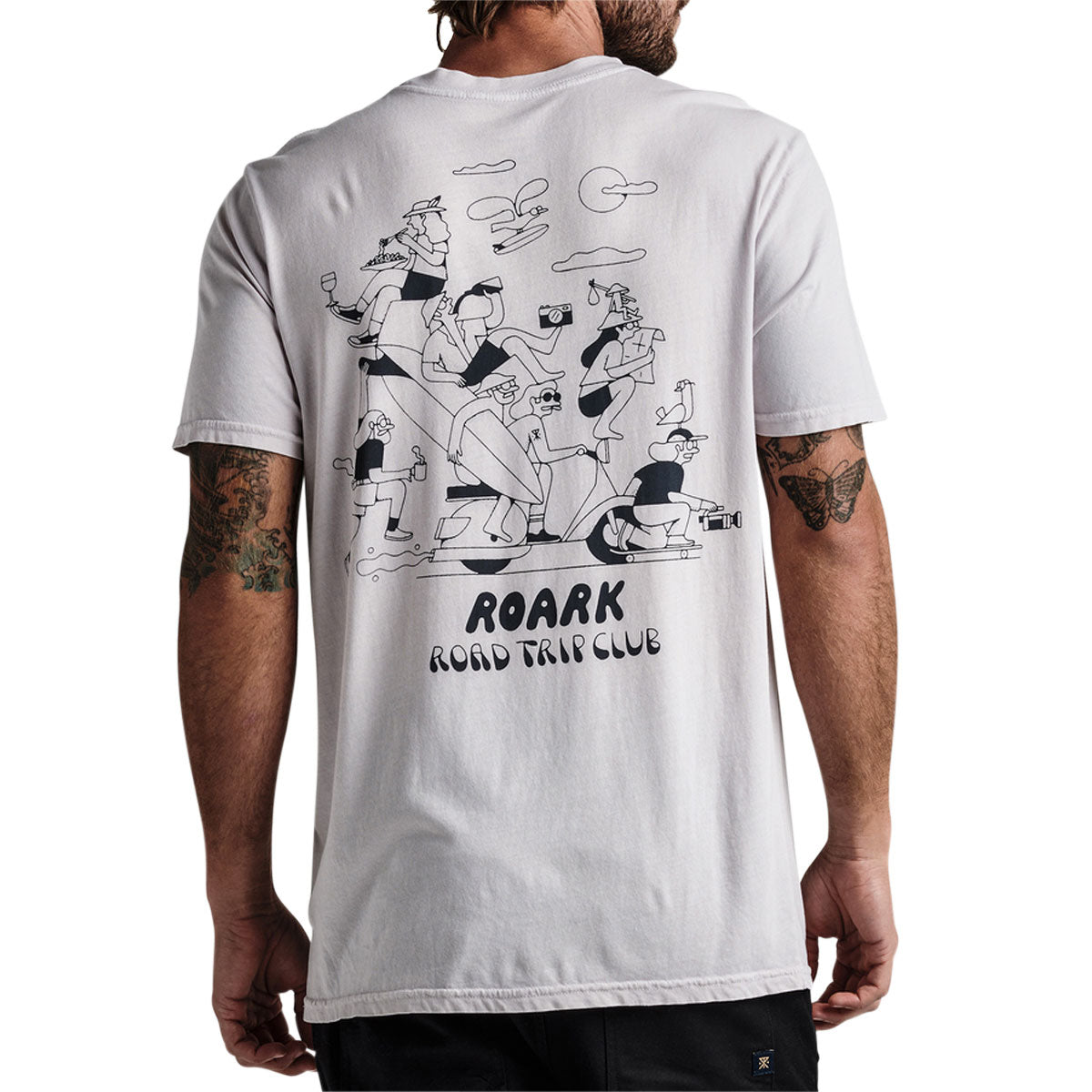 Roark Roadtrip Club T-Shirt - Dusty Lilac image 4