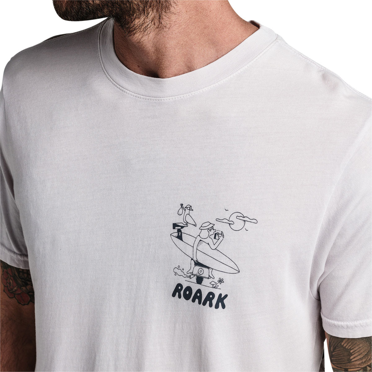 Roark Roadtrip Club T-Shirt - Dusty Lilac image 5