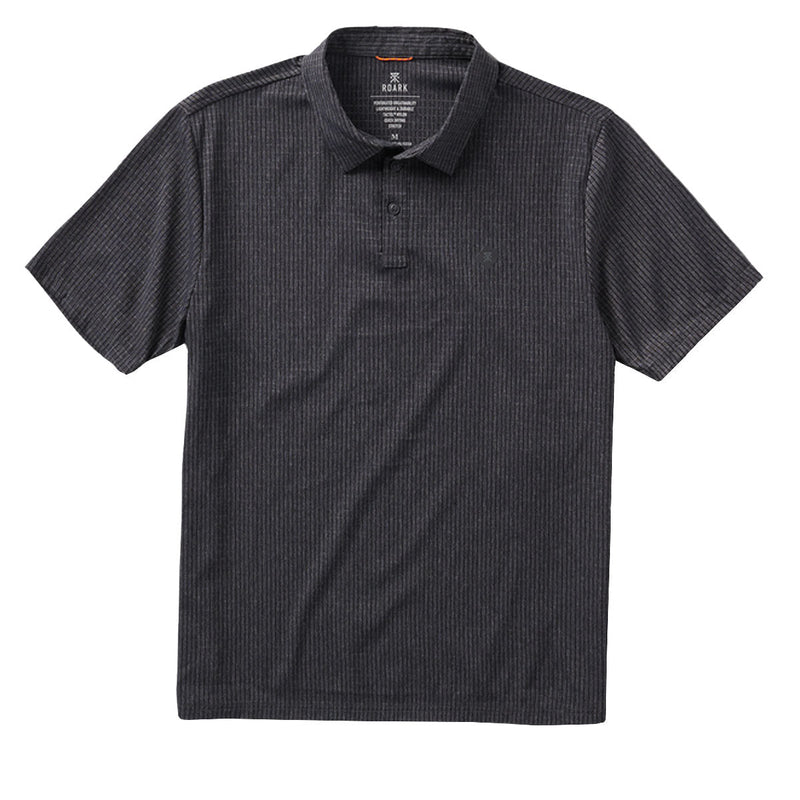 Roark Bless Up Polo Shirt - Black