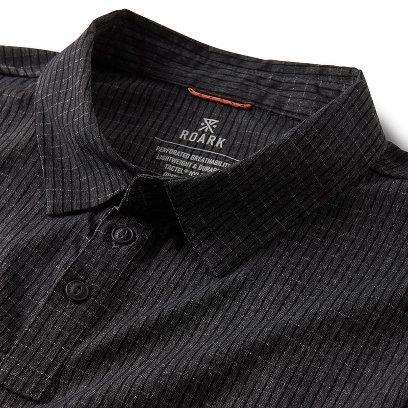 Roark Bless Up Polo Shirt - Black