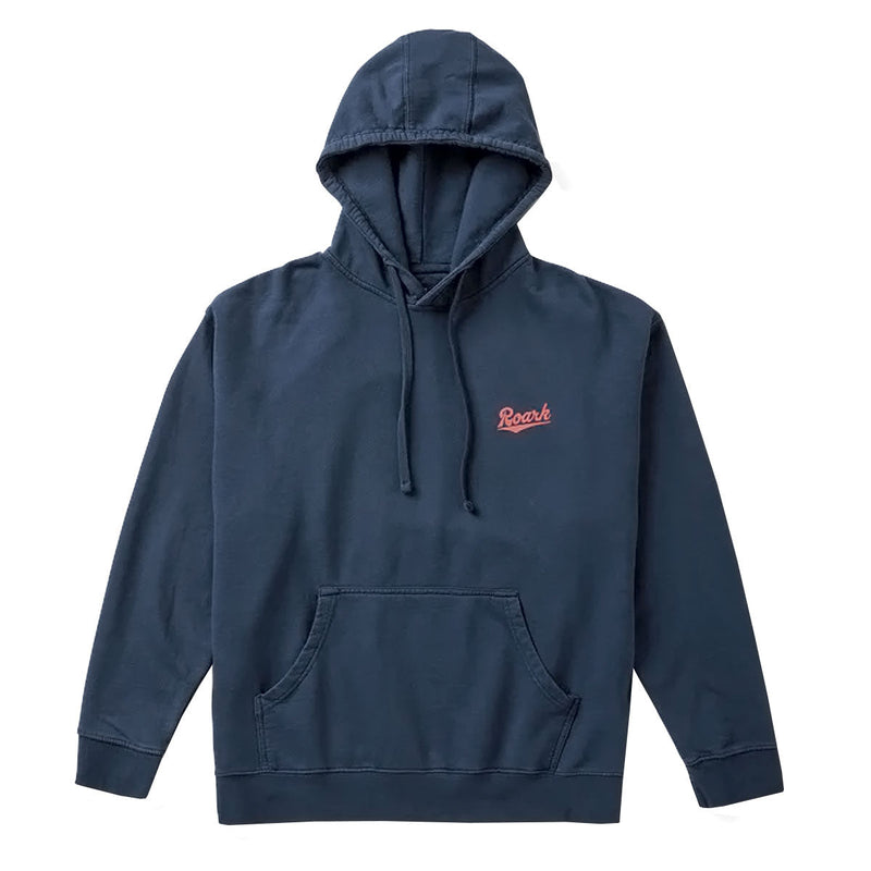 Roark Diamond Script Fleece Hoodie - Navy