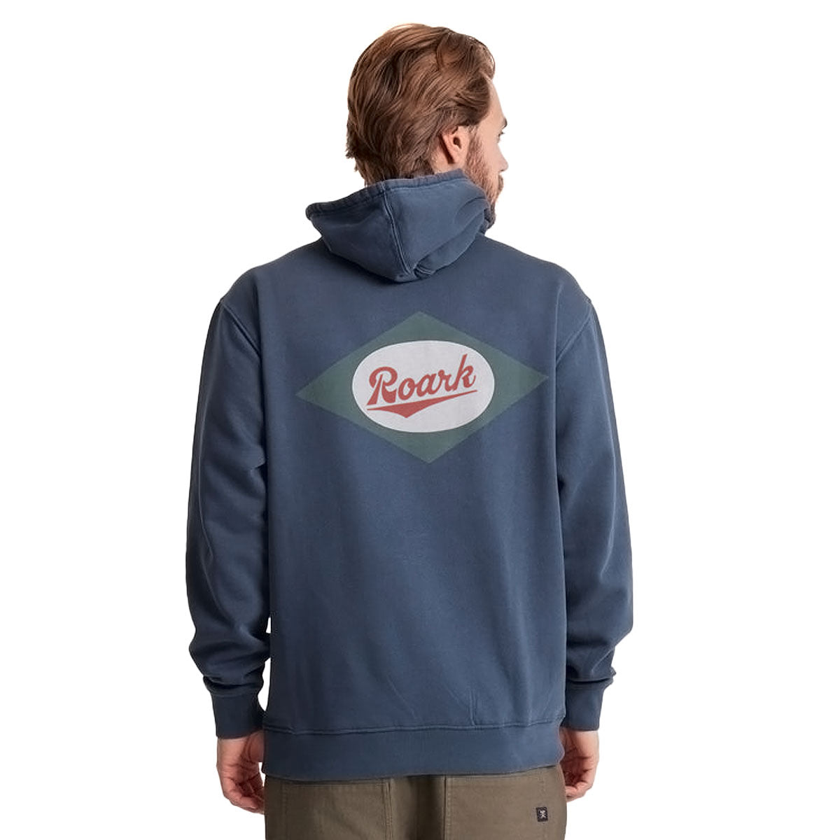 Roark Diamond Script Fleece Hoodie - Navy – Daddies Board Shop
