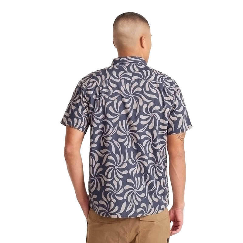Roark Journey Shirt - Abstract Swirl Slate